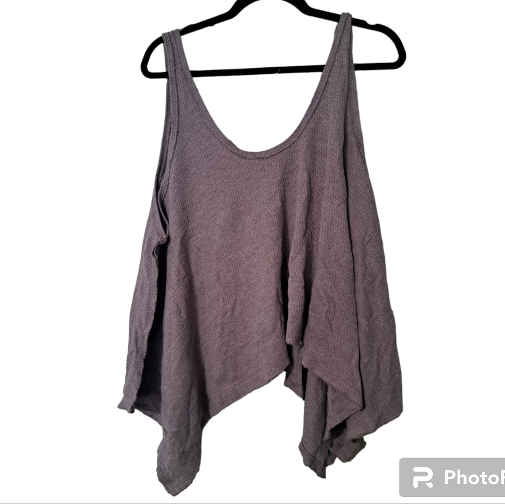 We The Free Gray Tank Top